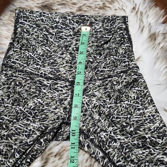 Lululemon Wunder Under Hi Rise Crop leggings Desert Ripple size 4 - Picture 8 of 9